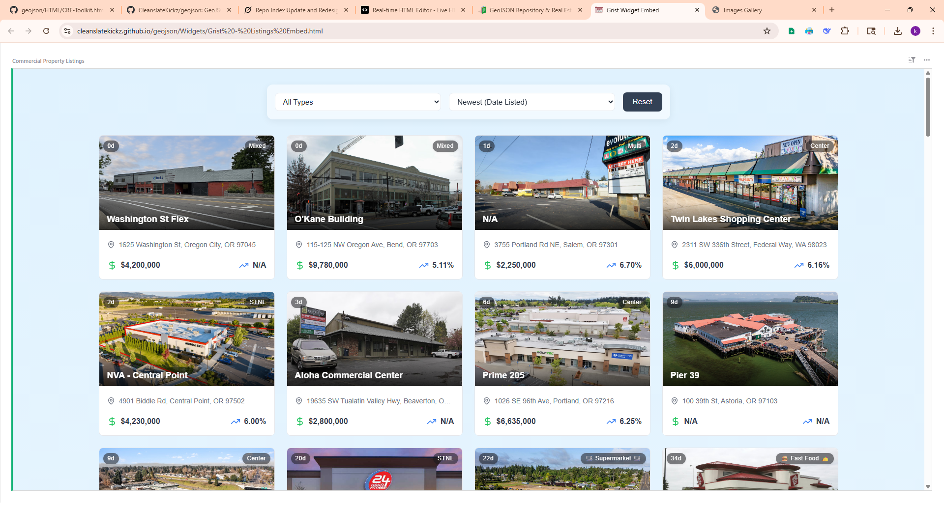 Grist Listings